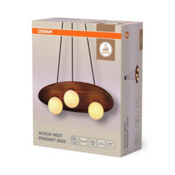 Osram Decor Acacia Nest Pendant Ceiling Light 3Xg9 Brown Max 3X5W Led Modern - thumbnail 2