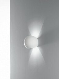 Luminosa Lighting Luminosa Moses Plaster Wall Light White 15.5X12.5X11.5Cm - thumbnail 2