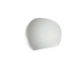 Luminosa Lighting Luminosa Moses Plaster Wall Light White 15.5X12.5X11.5Cm - thumbnail 1