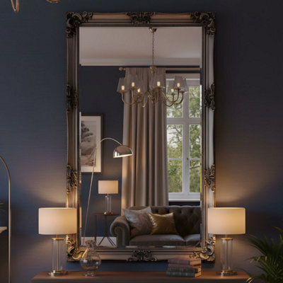 Home Luxe Interiors Vintage Antique Ornate Full-Length Champagne Mirror 90 X 180 - image 1