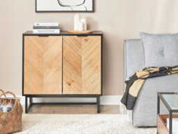 Beliani Modern Cabinet Alaska Black - thumbnail 2