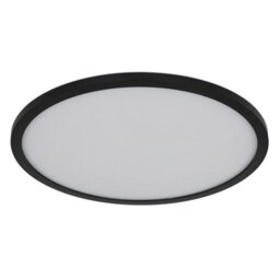Luminosa Lighting Luminosa Sapana 42Cm Round Flush Ceiling Light Black Ip44 1X Rgb Led Dimmable 3000-6000K Remote Control Timer - thumbnail 2