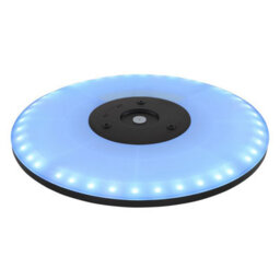 Luminosa Lighting Luminosa Sapana 42Cm Round Flush Ceiling Light Black Ip44 1X Rgb Led Dimmable 3000-6000K Remote Control Timer - thumbnail 6
