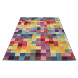 Modern Rug For Bedroom, & Living Room, Stain-Resistant Dining Room Rug, Easy To Clean Geometric Rug-80Cm X 150Cm - thumbnail 3