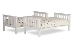 Amani Oxford Bunk Bed -3'0 Single White - thumbnail 4