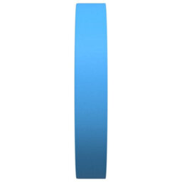 Walplus Wall Clock Blue 25.5 Cm Polystyrene And Glass - thumbnail 4