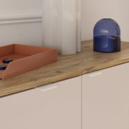 Furniture To Go Ganymede Large Sideboard With 3 Drawers And 2 Doors In Mauvella Oak And Sand - thumbnail 9