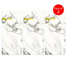 Ener-J Golden Veined Marble Spc Wall Panel 1220X2440mm 4mm (Pack Of 3) - thumbnail 1
