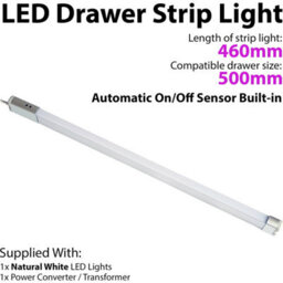 500mm Led Drawer Strip Light With Pir Sensor For Kitchen Cupboards And Drawers - thumbnail 1