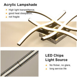 Pheashine Sleek Led Ceiling Light Black 45X45X8Cm Stepless Dimming Remote 3000-6500K - thumbnail 6