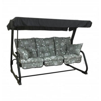 Glendale Garden & Leisure Pendulum 3 Seater Hammock Replacement Cushion Only - Renaissance Grey