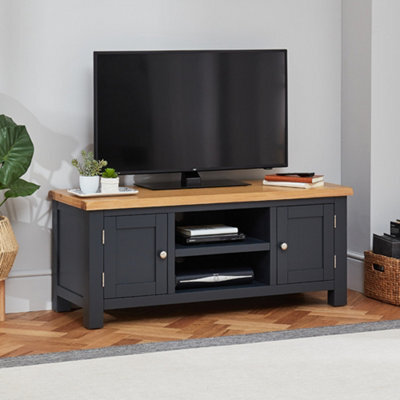 The Furniture Market Cotswold Charcoal Large Tv Unit - image 1