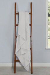 Smart Living Luxurious Zig-Zag Polyester Bedspread - Soft, Stylish, And Durable