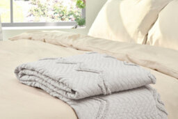 Smart Living Luxurious Zig-Zag Polyester Bedspread - Soft, Stylish, And Durable - thumbnail 7