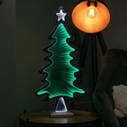 Samuel Alexander 60Cm Light Up Christmas Tree Infinity Decoration With Leds - thumbnail 1