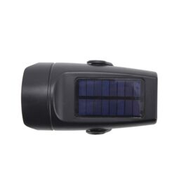 Black Solar-Powered 15Lm Integrated Led Outdoor Spotlight - thumbnail 2