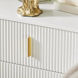Sobuy Fbt115-W, Bedside Table Bedside Cabinet Nightstand With 2 Drawers, Side Table  Chest Of Drawers For Bedroom, White - thumbnail 8