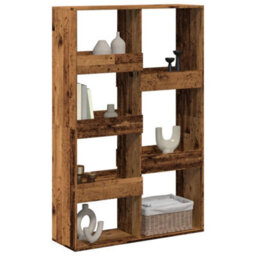 Berkfield Classic Room Divider Old Wood 100X33X155.5 Cm Engineered Wood - thumbnail 3