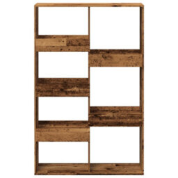 Berkfield Classic Room Divider Old Wood 100X33X155.5 Cm Engineered Wood - thumbnail 4