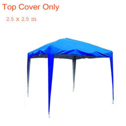Sundaze 2.5X2.5M Pop Up Gazebo Top Cover Replacement Only Canopy Roof Cover Blue - thumbnail 2