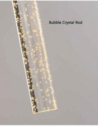 Golden Crystal Rod Led Wall Light 51 X 10 X 4 Cm Modern Interior Wall Lighting - thumbnail 3