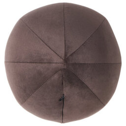 Beliani Armchair Leiren Velvet Dark Brown - thumbnail 8