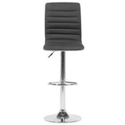 Beliani Set Of 2 Bar Chairs Lucerne Swivel Black - thumbnail 5