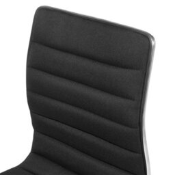 Beliani Set Of 2 Bar Chairs Lucerne Swivel Black - thumbnail 8