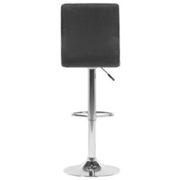 Beliani Set Of 2 Bar Chairs Lucerne Swivel Black - thumbnail 7