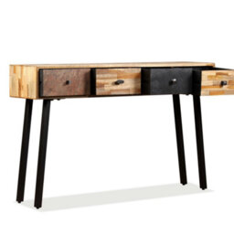 Vidaxl Console Table Solid Reclaimed Teak 120X30X76 Cm - thumbnail 5