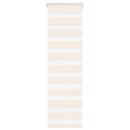 Berkfield Zebra Blind Marble Beige 40X150 Cm Fabric Width 35.9 Cm Polyester