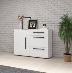 Arte Tulsa Sleek Oak Grandson Sideboard Cabinet With Spacious Storage - W1200mm X H860mm X D390mm - thumbnail 3