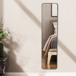 Thehotsale Rectangular Wall-Mounted Full-Length Framed Mirror - 28 W X 118 T, Ideal For Bedroom - thumbnail 1