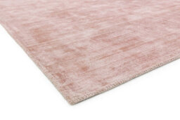 Pink Handmade , Luxurious , Modern , Plain Easy To Clean Viscose Rug For Living Room, Bedroom - 120Cm X 170Cm - thumbnail 3