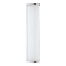 Stylish Chrome Wall And Mirror Light With Led Bulb - 8.3W, White Shade