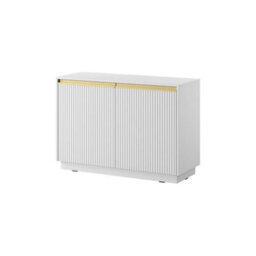 Arte Contemporary White Royal Sideboard Cabinet H71Cm W104Cm D39Cm - Minimalist Storage For Tight Spaces - thumbnail 1