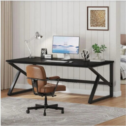 Computer Desk Laptop Pc Study Table Office Desk Home Furniture Workstation Shelf - thumbnail 3