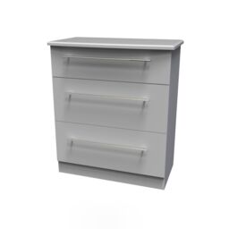 Ready Assembled Matt Grey 4 Piece Bedroom Furniture Set - thumbnail 5