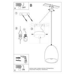 Luminosa Lighting Luminosa Flawiusz Dome Ceramic Pendant Light White E27 - thumbnail 5