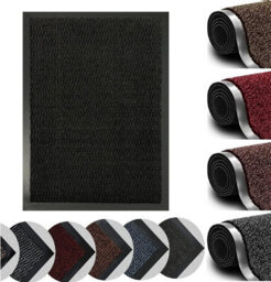 Heavy Duty Non Slip Barrier Mat - Anthracite 40 X 60 Cm
