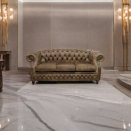 Chesterfield 3 Seater Cracked Wax T Brown Leather Sofa Bespoke In Buckingham Style - thumbnail 4