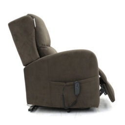 Furnishings For Less UK Hastings Rise And Recline Armchair Electric Dual Motor Brown - thumbnail 5