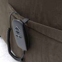 Furnishings For Less UK Hastings Rise And Recline Armchair Electric Dual Motor Brown - thumbnail 3