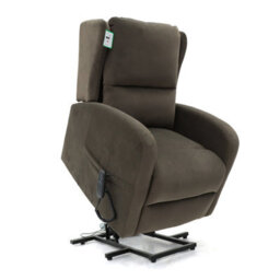 Furnishings For Less UK Hastings Rise And Recline Armchair Electric Dual Motor Brown - thumbnail 1