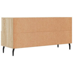Berkfield Sturdy Tv Cabinet Sonoma Oak 102X36X50 Cm Engineered Wood - thumbnail 8