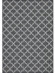 Homeart Outdoor Rugs Easy Cleaning Area Rugs For Balcony,garden,picnic,uv Weather Resistant  Anthracite Cream 80 X 150 Cm - thumbnail 6