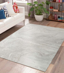 Perla Modern Abstract Action Living Room Area Rug Metallic Sheen Contemporary Hallway Runner Resin-Grey 120X170 Cm - thumbnail 2