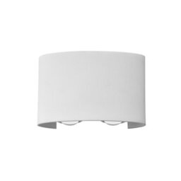 Luminosa Lighting Luminosa Ortelo Outdoor Up Down Wall Lamp White 3000K Warm White 4Xled Ip54 - thumbnail 1