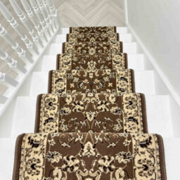 Traditional Stair Runner - Soft & Durable Carpet Runner For Stairs & Staircases, Multiple Lengths - thumbnail 8