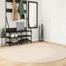 Berkfield Rug Huarte Short Pile Soft And Washable Beige Size  200 Cm - thumbnail 1